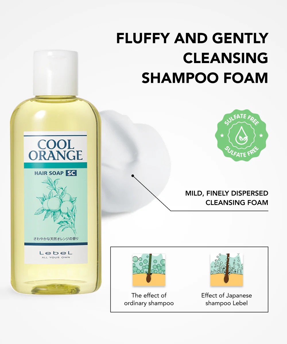 Lebel Cool orange shampoo SC