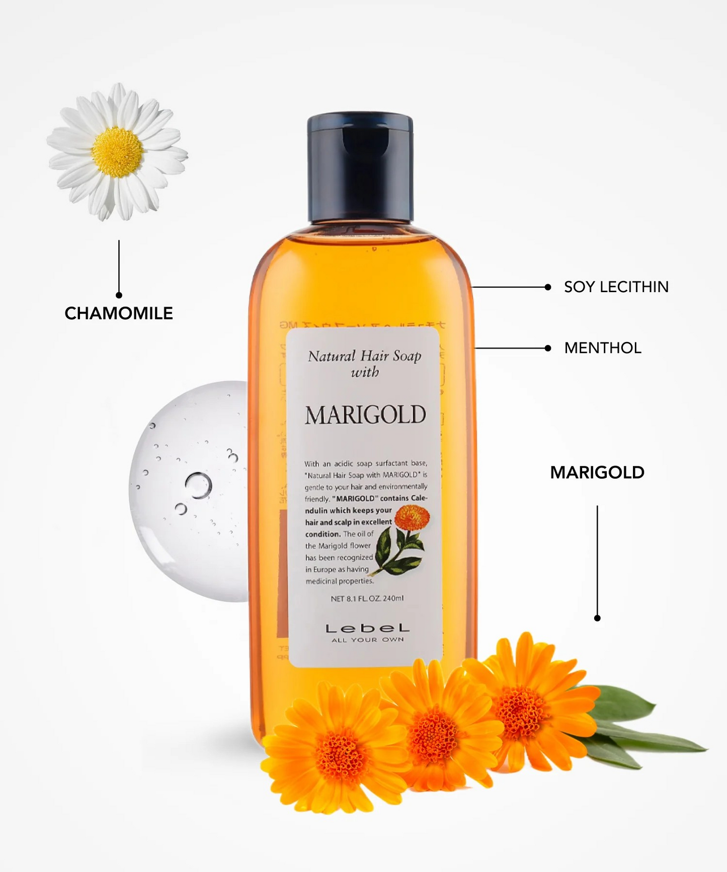 Lebel Natural Hair Soap Marigold